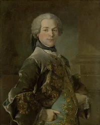 Porträtt av Isaac van Rijneveld Porträtt av Isaac van Rijneveld