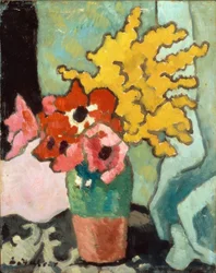 Anemoner och Mimosa