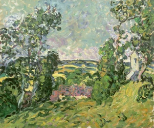Landskap (olja på duk)