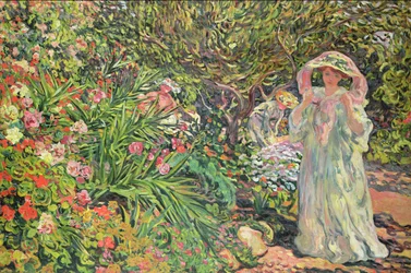 Madame Valtat i trädgården
