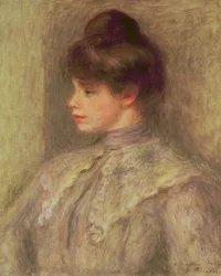 Porträtt av Suzanne Valtat
