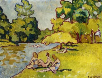 Badgästerna; Simmare