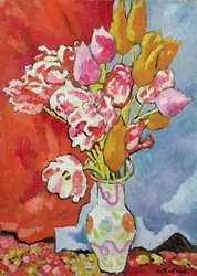 Tulpaner, ca 1935 (olja på duk)