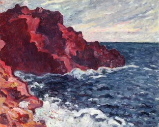 Violett klippor