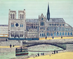 Notre-Dame (södra sidan), c.1933