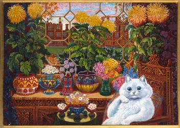 Master of Cat College (gouache)