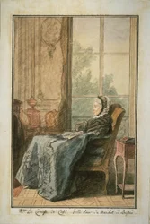 Comtesse de Cossé i en salong