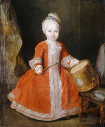 Porträtt av prins Xavier de Saxe
