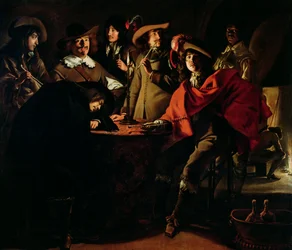 De rökande vakterna, 1643