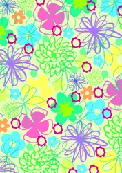 Grafiska blommor (digitala)