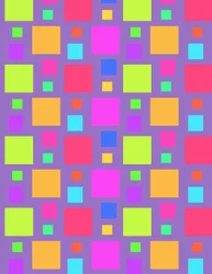 Flerfärgade kvadrater, 2011 (digital)