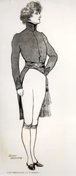 Sarah Bernhardt (1844-1923) som L
