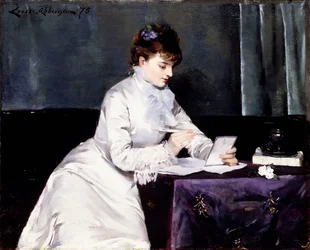 Porträtt av Madame Lucien Guitry, 1876