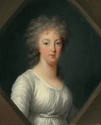 Porträtt av Marie Antoinette 1755-1793, 1800.