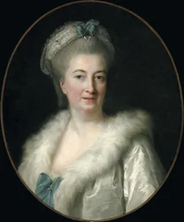 Porträtt av konstnärens mor, Madame Le Sèvre, född Jeanne Maissin 1728-1800, ca 1778.