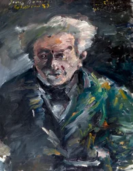 Porträtt av Georg (Georges) Brandes