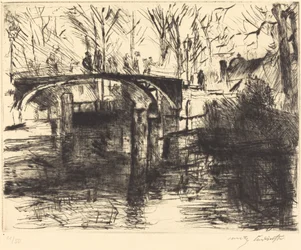 Från Tiergarten View of the Tiergarten, 1920.