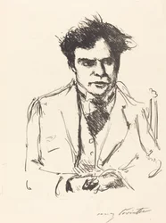 Porträtt av Joseph Schwarz Porträtt av Joseph Schwarz, 1916.