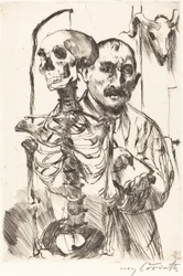 Konstnären och döden II Konstnären och döden II, 1916.