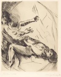 Joseph und Potifars Weib I Josef och Potifars fru I, 1914.