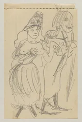 Lovis Corinth och Carl Strathmann