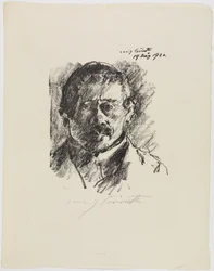 Självporträtt, 19 mars 1920