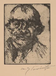 Självporträtt Självporträtt, 1920-1921.