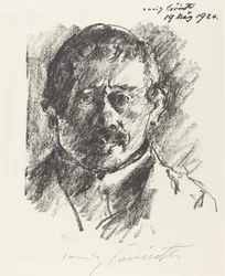 Självporträtt, 1920.