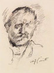 Självporträtt, ca. 1925.