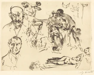 Sketcher of Men, inklusive Max Lieberman