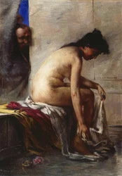 Susanna i badet. 1890