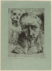 Döden och konstnären Döden och konstnären, 1920-1921.