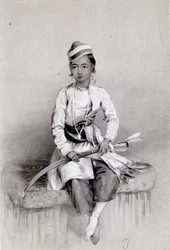 "A Young Hill Raja", 1844