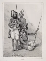 "Akalees", indiska krigare,