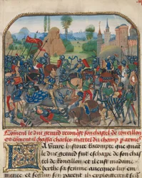 Slaget före slottet Roussillon