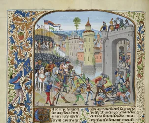 Slaget vid Caen 1346, ca 1470-1475.