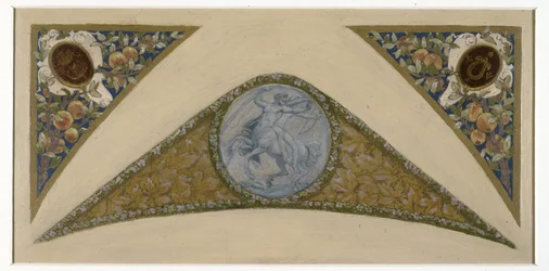 Skiss till festivaltrappan i Paris stadshus: Sagittaire, mellan 1888 och 1898 (olja)