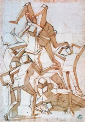 Kämpande figurer, 1527-1585
