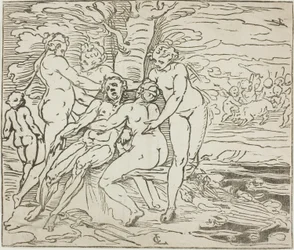 Venus sörjer Adonis död