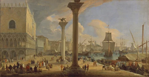 Molo med hertigpalatset, ca. 1710