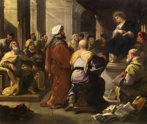 Kristus bland läkarna, ca 1665.