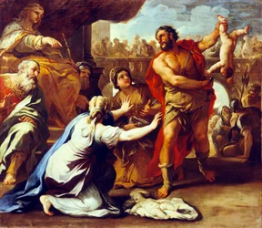 Salomons dom (olja på duk)