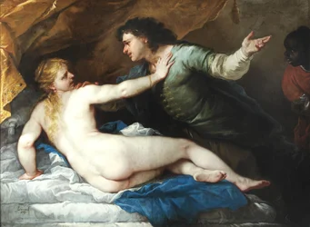 Tarquinius och Lucretia, 1663