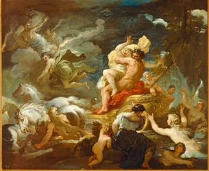 Hades våldtäkt på Proserpina. Proserpina är dotter till Zeus och Demeter, och som hustru till Hades regerar hon över...