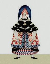 En fantasifull folkfigur