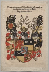 Vapensköld av Philip, Landgrave of Hessen
