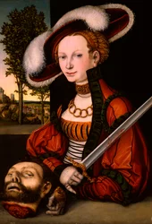 Judith med Holofernes huvud, ca 1530