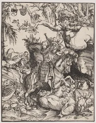 Saint George dräper draken