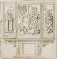 Lucas Cranach altarskiss
