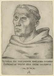 Luther som en Augustinerbroder